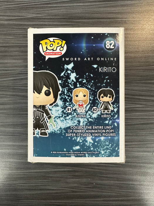 Funko POP! Animation: Sword Art Online - Kirito (Hot Topic)(Damaged Box) #82