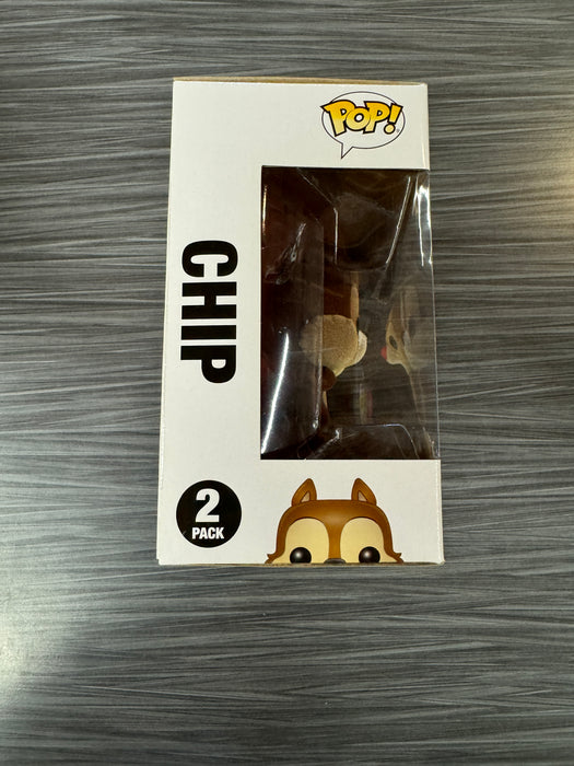 Funko POP! Disney: Chip and Dale  [2-Pack] (Flocked)(2017 SDCC)(Damaged Box)[2-Pack]