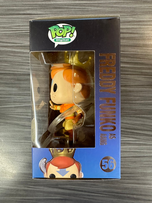 Funko POP! Digital: Avatar The Last Airbender - Freddy Funko As Aang (NFT Release)(4160 PCS)(Damaged Box) #56