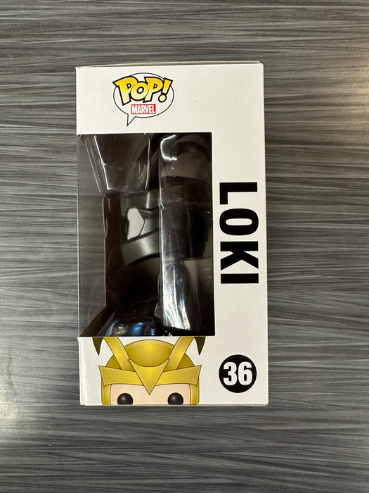 Funko POP! Marvel: Marvel - Loki (Hot Topic)(Damaged Box)(Missing Sticker) #36