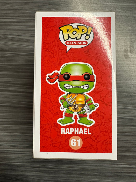 Funko POP! Television: Teenage Mutant Ninja Turtles - Raphael (Alamo City)(2000 PCS)(Damaged Box) #61