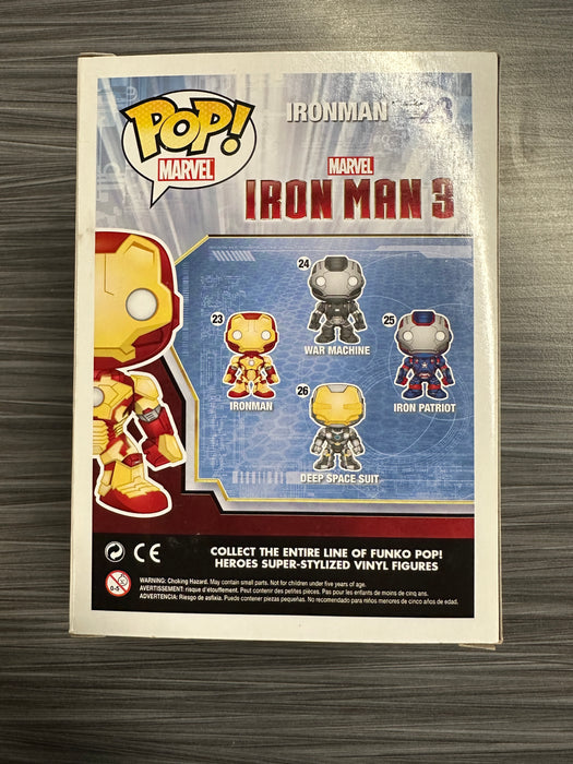 Funko POP! Marvel: Iron Man 3 - Ironman (Damaged Box)[D] #23