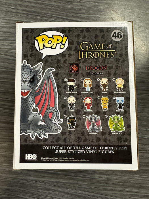 Funko POP! Game Of Thrones: Drogon (Hot Topic)(Damaged Box) [C] #46