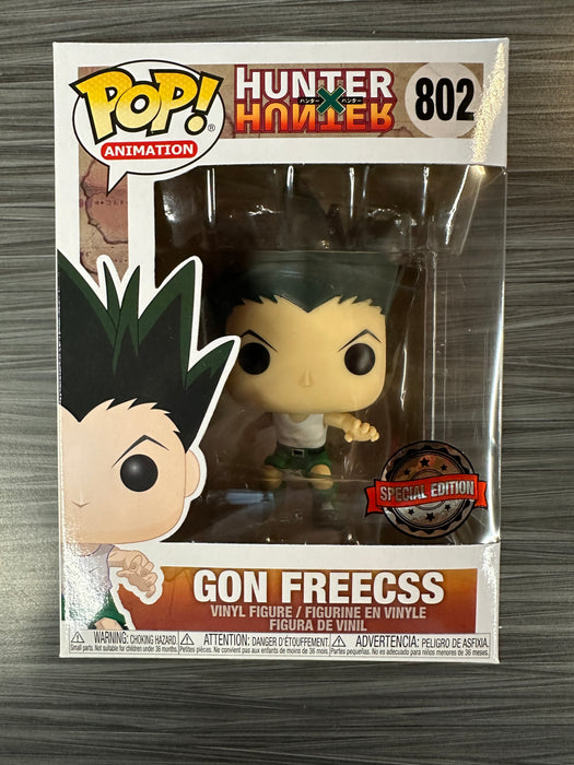 Funko POP! Animation: Hunter X Hunter - Gon Freecss (Special Edition)(Damaged Box) #802