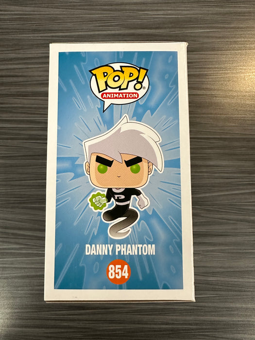 Funko POP! Animation: Nickelodeon Danny Phantom - Danny Phantom (2020 NYCC)(Signed/David Kaufman&Butch Hartman/JSA)(Damaged Box) #854