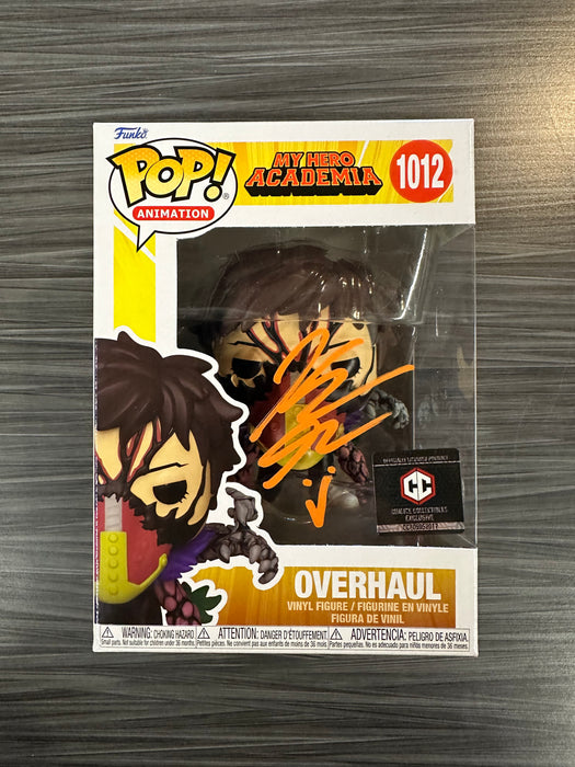 Funko POP! Animation: My Hero Academia - Overhaul (Chalice)(Signed/Kellen Goff/PSA) #1012