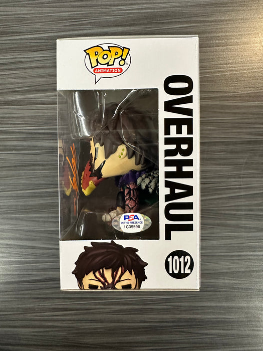 Funko POP! Animation: My Hero Academia - Overhaul (Chalice)(Signed/Kellen Goff/PSA) #1012