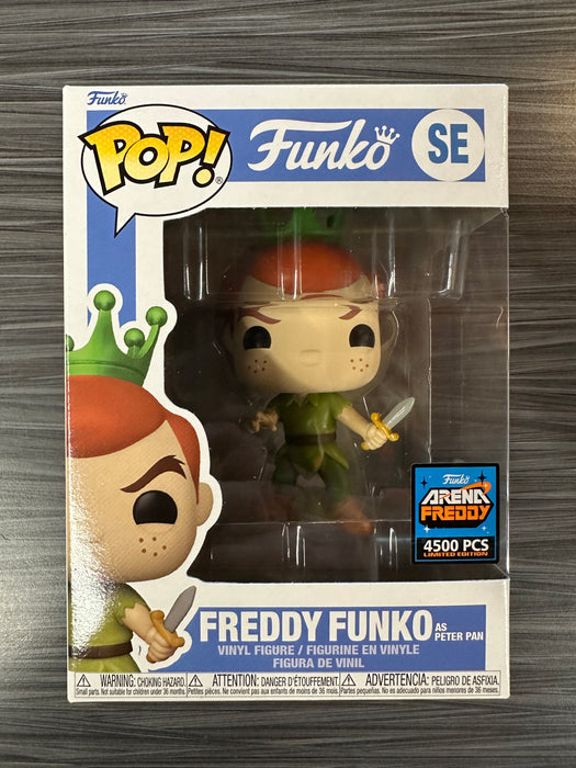 Funko POP! Freddy Funko As Peter Pan (Arena Freddy 4500 Pcs)(Damaged Box) #SE