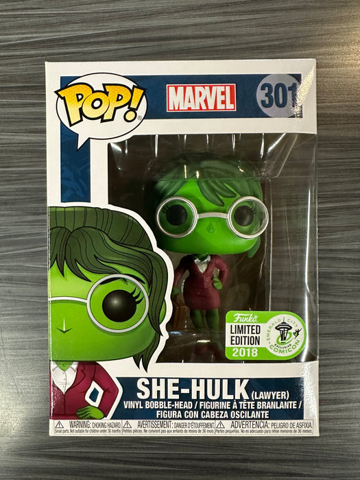 Funko POP! Marvel: She-Hulk (Lawyer)(2018 ECCC) #301