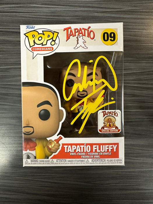 Funko POP! Comedians: Tapatio - Tapatio Fluffy (Special Edition)(Signed/Gabriel "Fluffy" Iglesias)(Damaged Box) #09