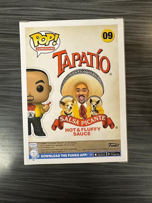 Funko POP! Comedians: Tapatio - Tapatio Fluffy (Special Edition)(Signed/Gabriel "Fluffy" Iglesias)(Damaged Box) #09