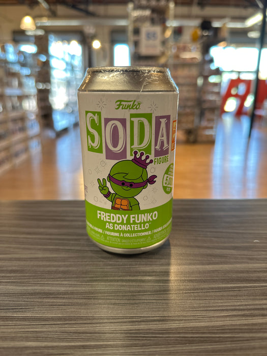 Funko POP! Soda Figure: Freddy Funko As Donatello (2023 Camp Fundays)(5,000 PCS)