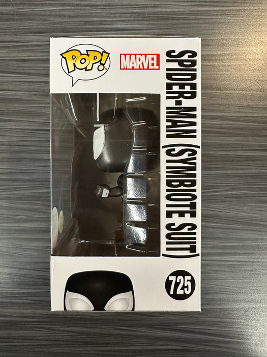 Funko POP! Marvel: Spider-Man (Symbiote Suit)(GiTD)(Funko)(Damaged Box) #725