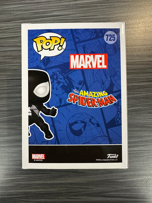 Funko POP! Marvel: Spider-Man (Symbiote Suit)(GiTD)(Funko)(Damaged Box) #725