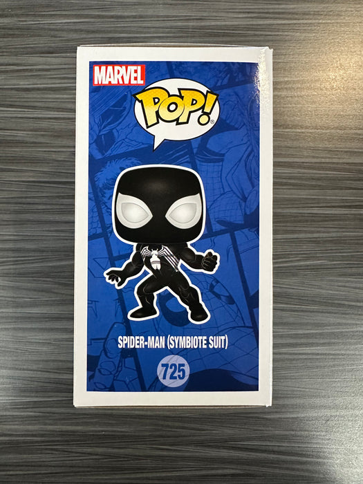 Funko POP! Marvel: Spider-Man (Symbiote Suit)(GiTD)(Funko)(Damaged Box) #725