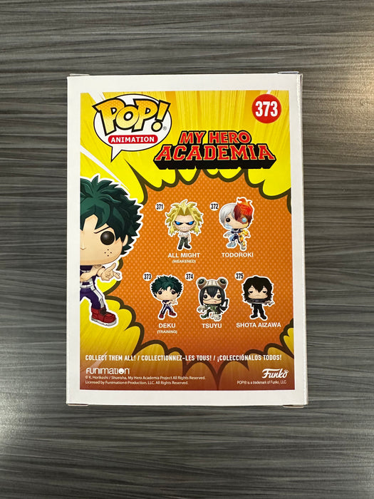 Funko POP! Animation: My Hero Academia - Deku (Training)(Signed/Justin Briner/JSA) #373