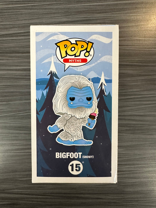 Funko POP! Myths - Bigfoot Snowy (Canadian Convention)(Flocked)(Damaged Box)[A] #15