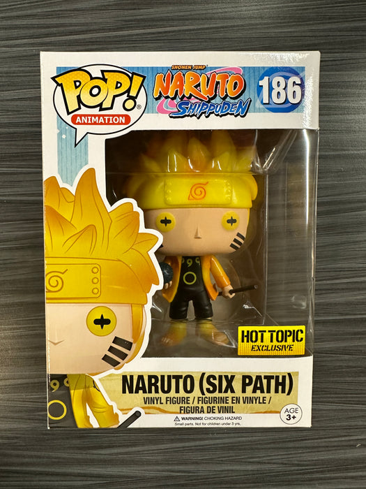 Funko- Naruto Pop Animation Shippuden Six Path #186 Vinyl Figure