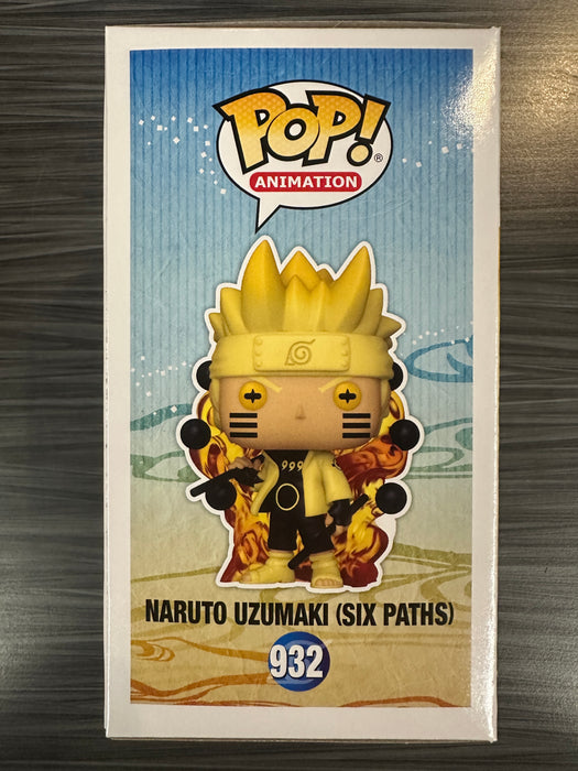 Funko POP! Animation: Naruto Shippuden - Naruto (Sixth Path Sage)(GiTD)(Specialty Series)(Signed/Maile Flanagan/JSA) #932