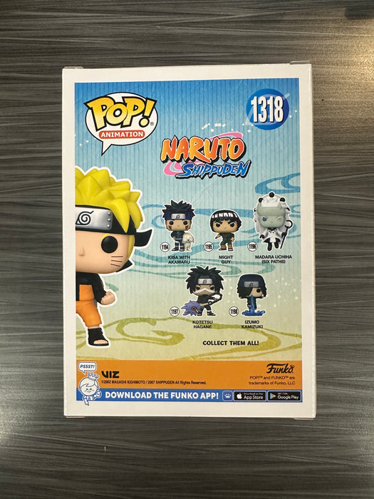 Funko POP! Animation: Naruto Shippuden - Naruto Uzumaki W/Rasenshuriken (GiTD)(Funko)(Signed/Maile Flanagan/JSA) #1318