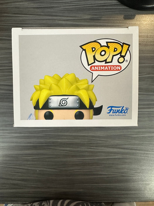 Funko POP! Animation: Naruto Shippuden - Naruto Uzumaki W/Rasenshuriken (GiTD)(Funko)(Signed/Maile Flanagan/JSA) #1318