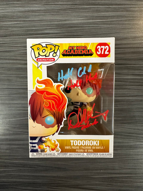 Todoroki hot signed funko pop