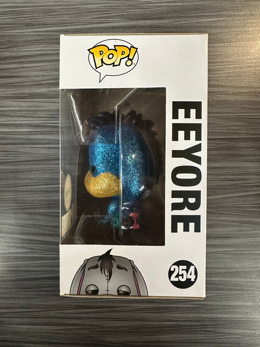 Funko POP! Disney: Winnie The Pooh - Eeyore (CHASE)(Diamond)(Hot Topic)(Damaged Box) #254