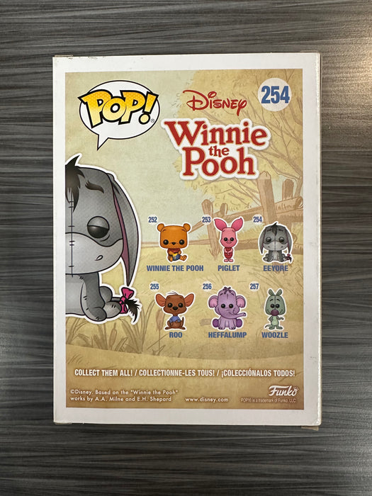 Funko POP! Disney: Winnie The Pooh - Eeyore (CHASE)(Diamond)(Hot Topic)(Damaged Box) #254