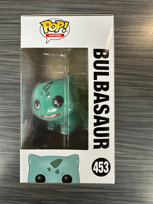 Funko POP! Games: Pokemon - Bulbasaur (Flocked)(2020 ECCC)(Damaged Box) [A] #453