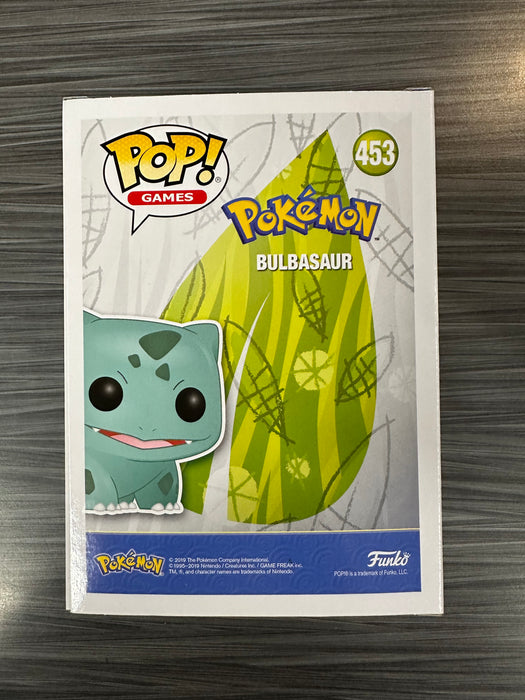 Funko POP! Games: Pokemon - Bulbasaur (Flocked)(2020 ECCC)(Damaged Box) #453