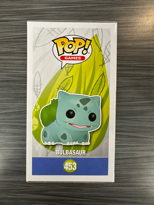 Funko POP! Games: Pokemon - Bulbasaur (Flocked)(2020 ECCC)(Damaged Box) #453