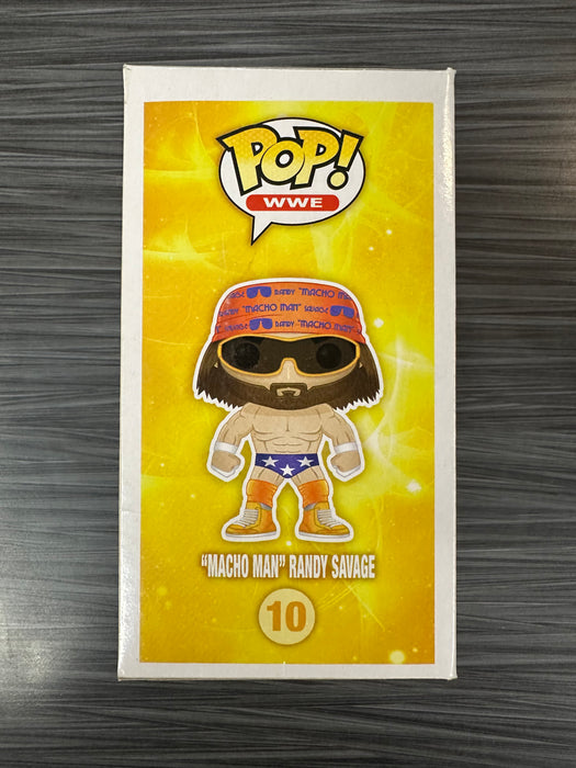 Funko POP! WWE: "Macho Man" Randy Savage(F.Y.E)(Damaged Box) #10