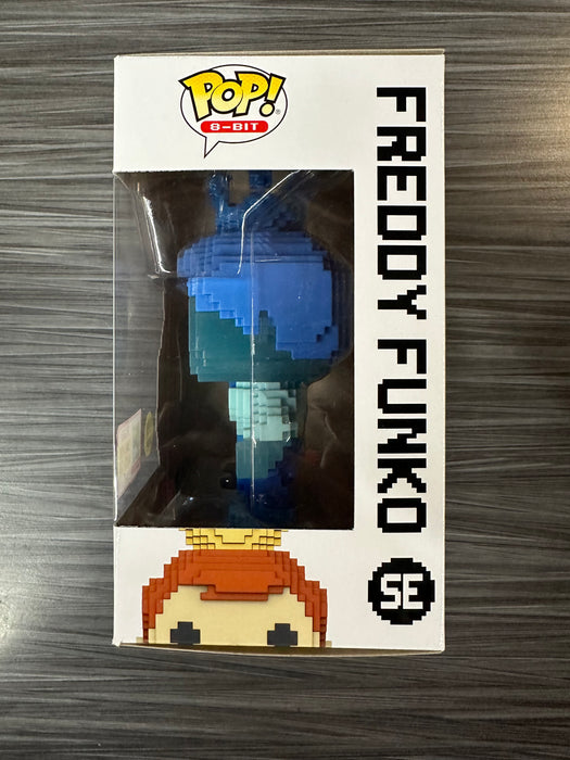 Funko POP! 8-BIT: Freddy Funko (GiTD)(2018 SDCC)(500 PCS)(Damaged Box) #SE