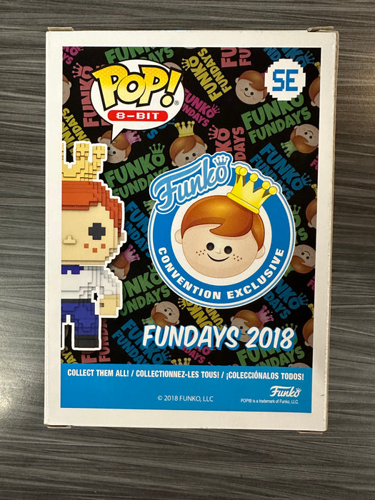 Funko POP! 8-BIT: Freddy Funko (GiTD)(2018 SDCC)(500 PCS)(Damaged Box) #SE