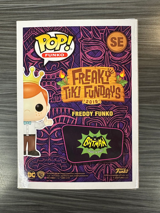 Funko POP! Freddy Funko Surf's Up Batman (Box Of Fun)(Damaged Box) #SE