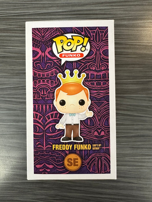 Funko POP! Freddy Funko Surf's Up Batman (Box Of Fun)(Damaged Box) #SE