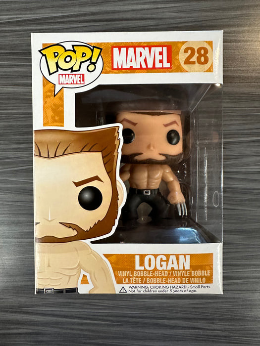 Funko POP! Marvel: Marvel - Logan (Damaged Box)(C) #28