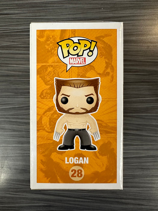 Funko POP! Marvel: Marvel - Logan (Damaged Box)(C) #28