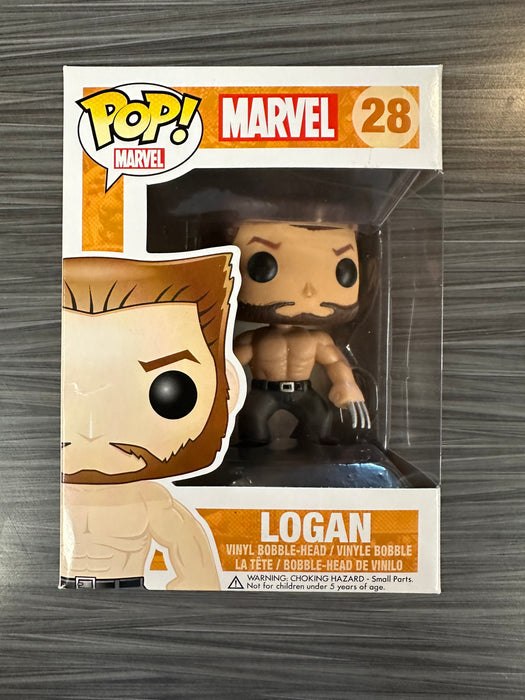 Funko POP! Marvel: Marvel - Logan (Damaged Box)(B) #28