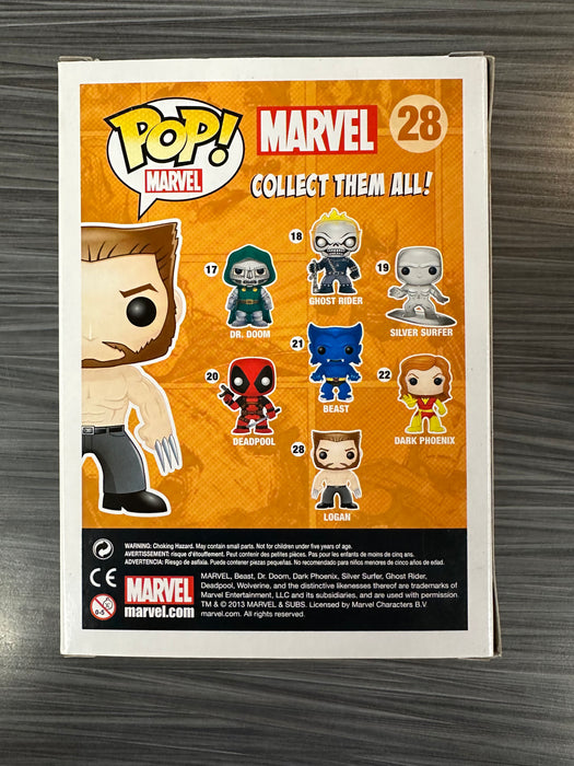 Funko POP! Marvel: Marvel - Logan (Damaged Box)(B) #28