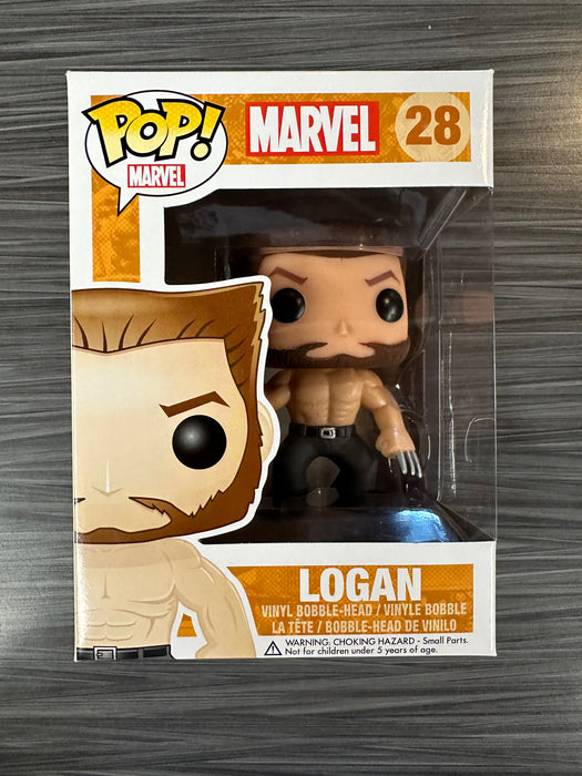 Funko POP! Marvel: Marvel - Logan (Damaged Box)(A) #28