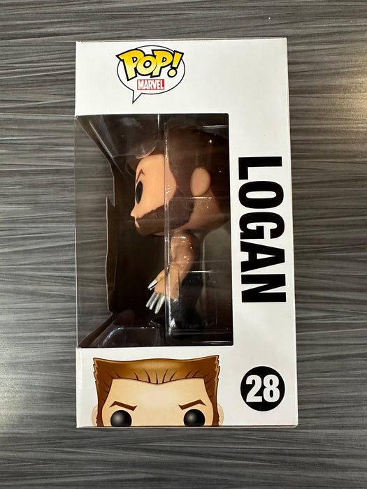 Funko POP! Marvel: Marvel - Logan (Damaged Box)(A) #28