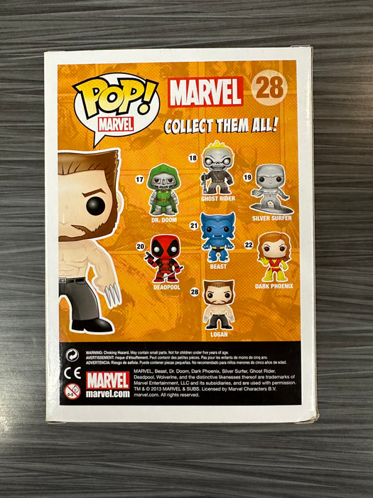 Funko POP! Marvel: Marvel - Logan (Damaged Box)(A) #28