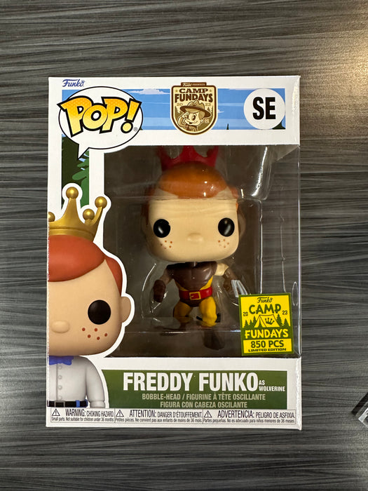 Funko POP! Camp Fundays: Freddy Funko As Wolverine (2023 Camp Fundays)(850 PCS) #SE