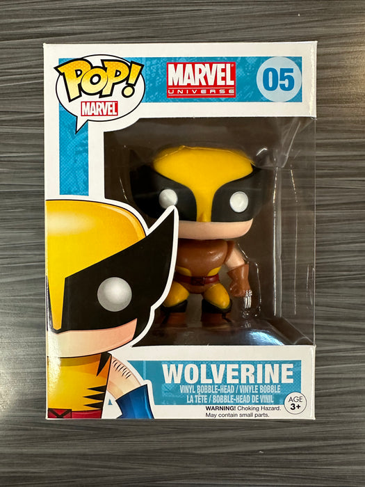 Funko POP! Marvel: Wolverine [Brown] (Damaged Box)[B] #05