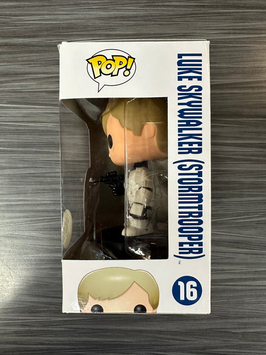 Funko POP! Star Wars: Luke Skywalker (Stormtrooper)(2011 ECCC)(Damaged Box) #16