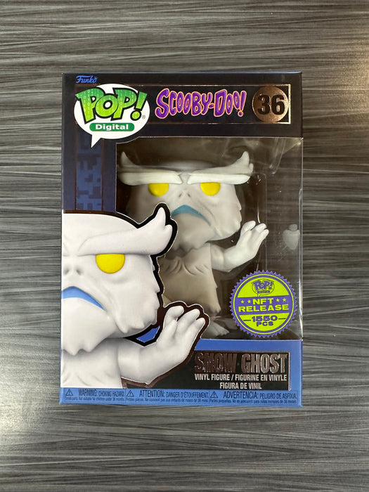 Funko POP! Digital: Scooby-Doo - Snow Ghost (NFT Release)(1550 PCS)(Damaged Box) #36