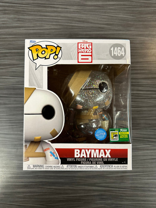 Funko POP! Disney: Big Hero 6 - Baymax (Glitter)(1500 PCS)(2024 SDCC)(Damaged Box) #1464