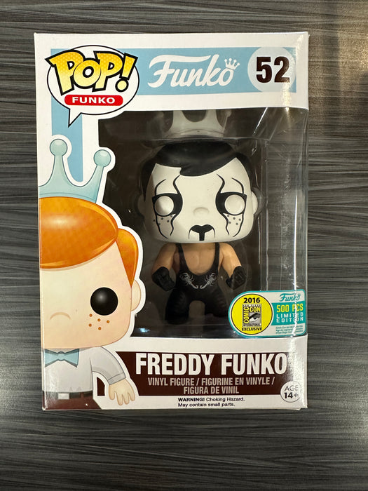 Funko POP! Funko: Freddy Funko [as Sting] (2016 SDCC/ 500 PCS)(Damaged Box) #52