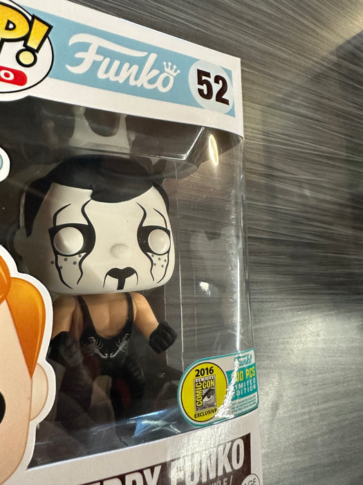 Funko POP! Funko: Freddy Funko [as Sting] (2016 SDCC/ 500 PCS)(Damaged Box) #52